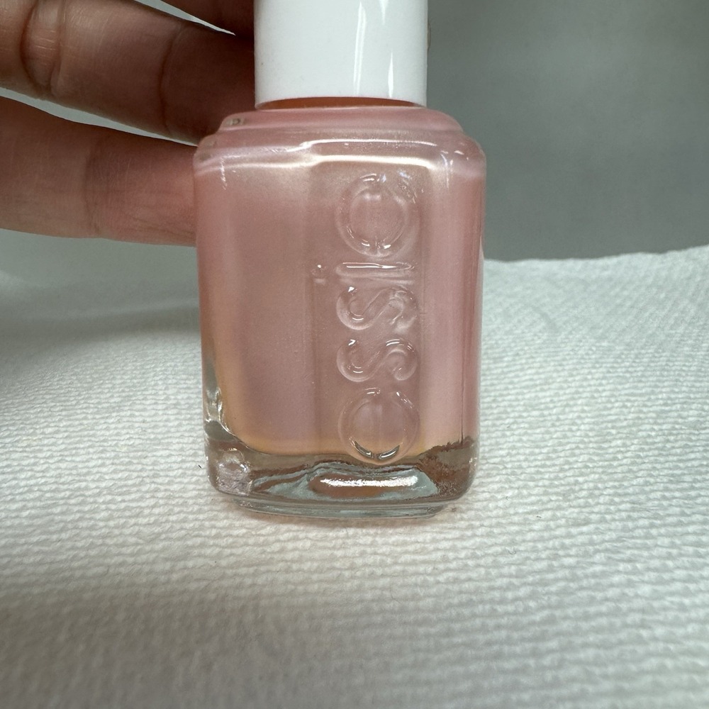 Essie #470 'Pink Diamond' Shimmery Pink Nail Polish Black Label